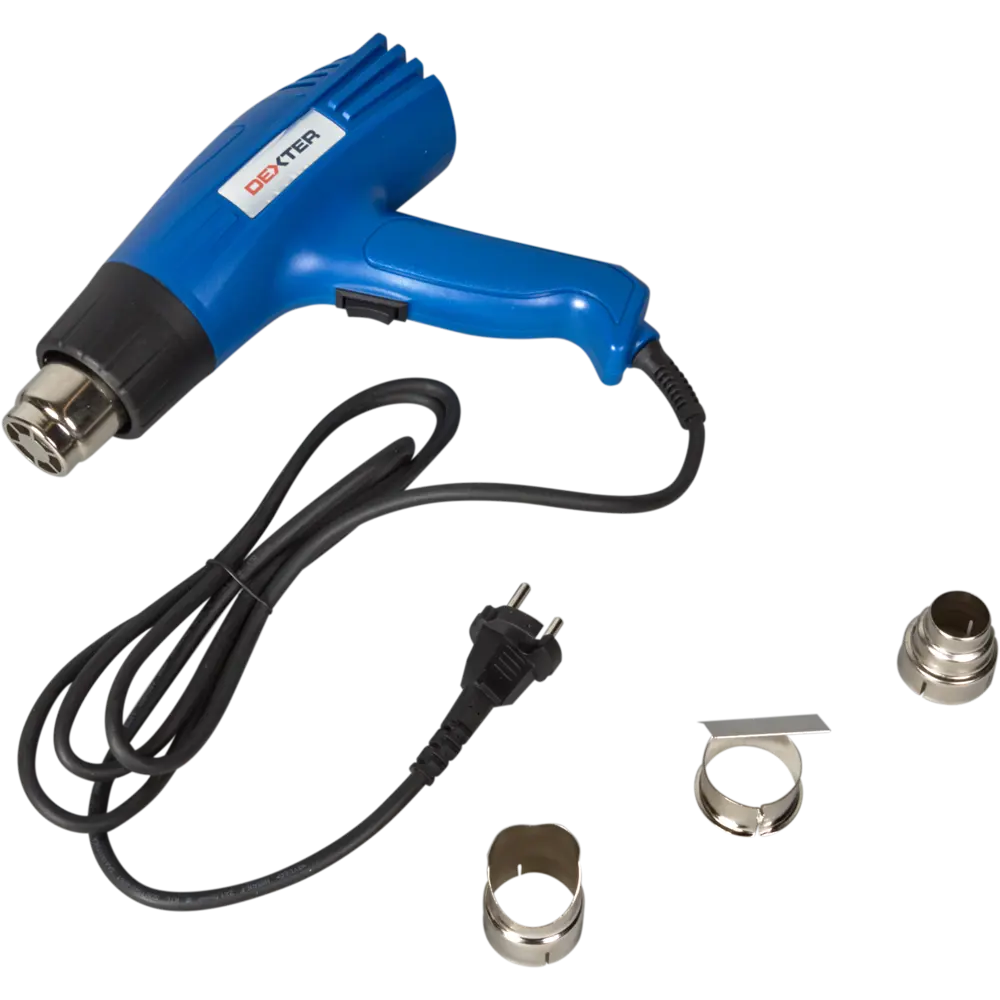 Фен технический Dexter MJHG009, 2000 Вт, комплект аксессуаров STLM-2021326 - Вид №5