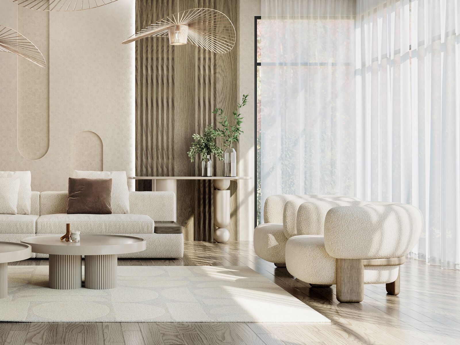 Тканевое кресло с подлокотниками ANA ROQUE INTERIORS ARCH-00037406 - Вид №3