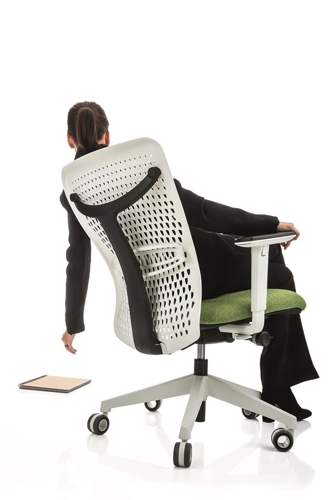 Регулируемое по высоте офисное кресло с колесами и подлокотниками Luxy SmartBack ARCH-00137162 - Вид №5