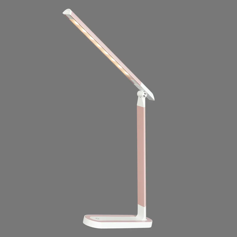Рабочая лампа настольная светодиодная KD-845, цвет белый/розовый CAMELION STLM-2190566 - Вид №1