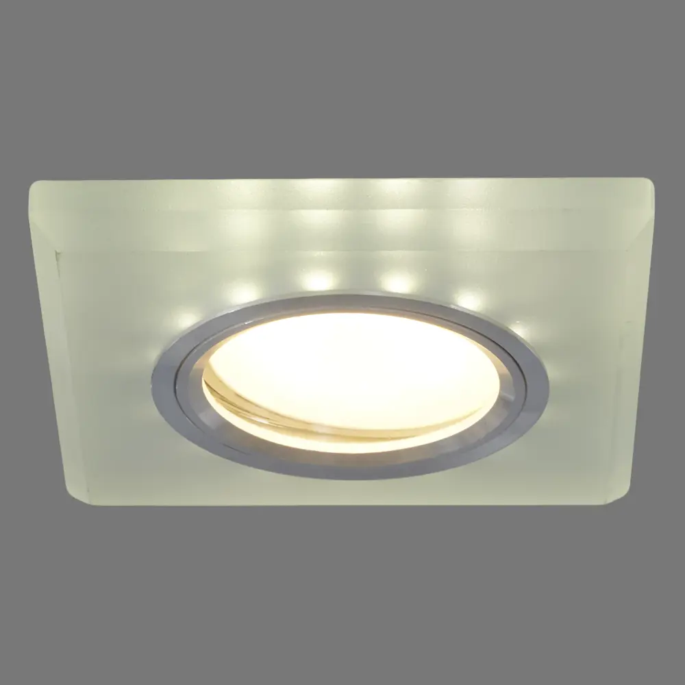 Светильник точечный встраиваемый Bohemia с LED-подсветкой под отверстие 60 мм 2 м² цвет белый 82411458 STLM-2141378 ITALMAC  - Вид №1
