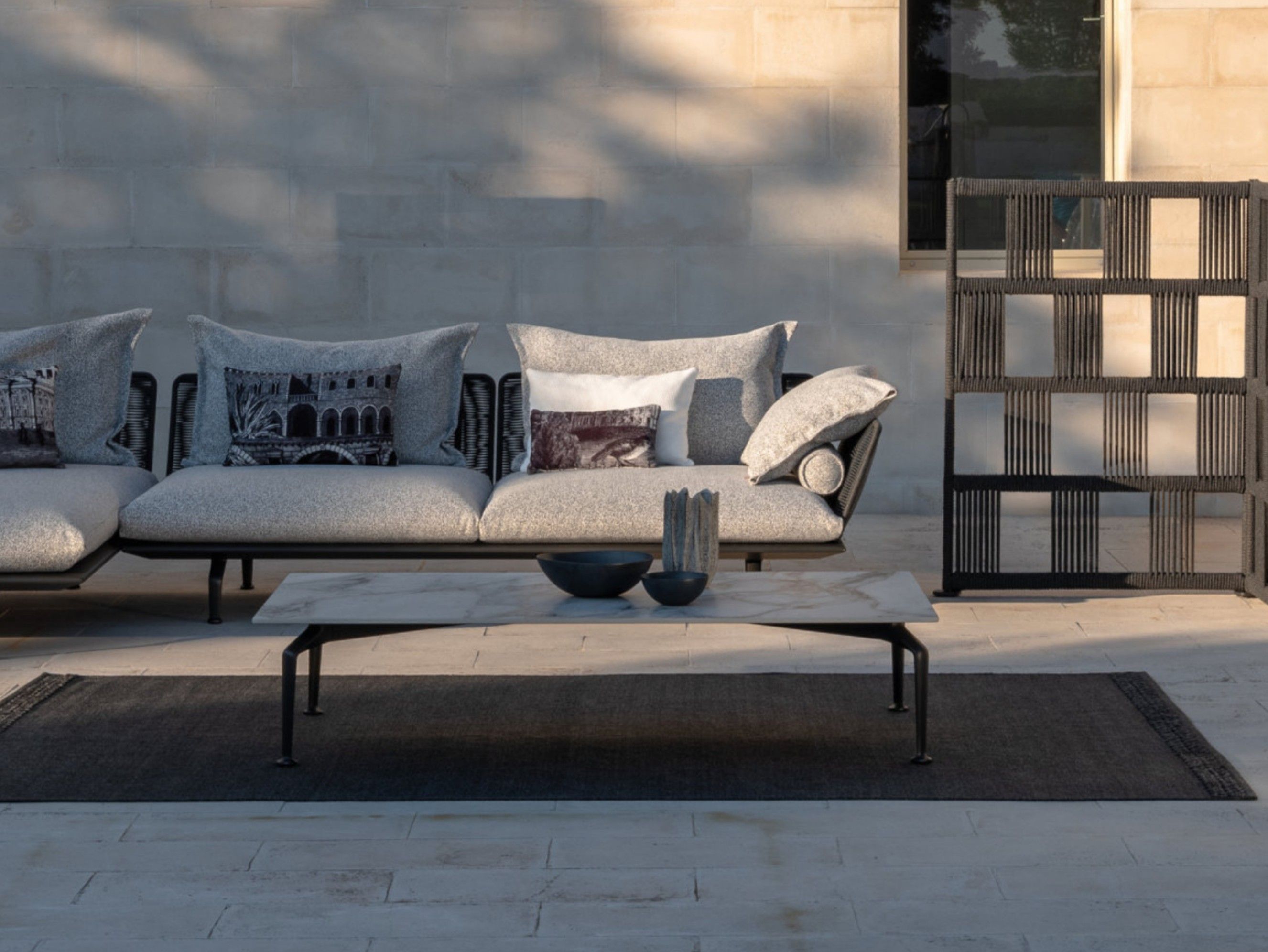 Журнальный столик из керамогранита Talenti Cruise Alu ARCH-00028035 - Вид №2