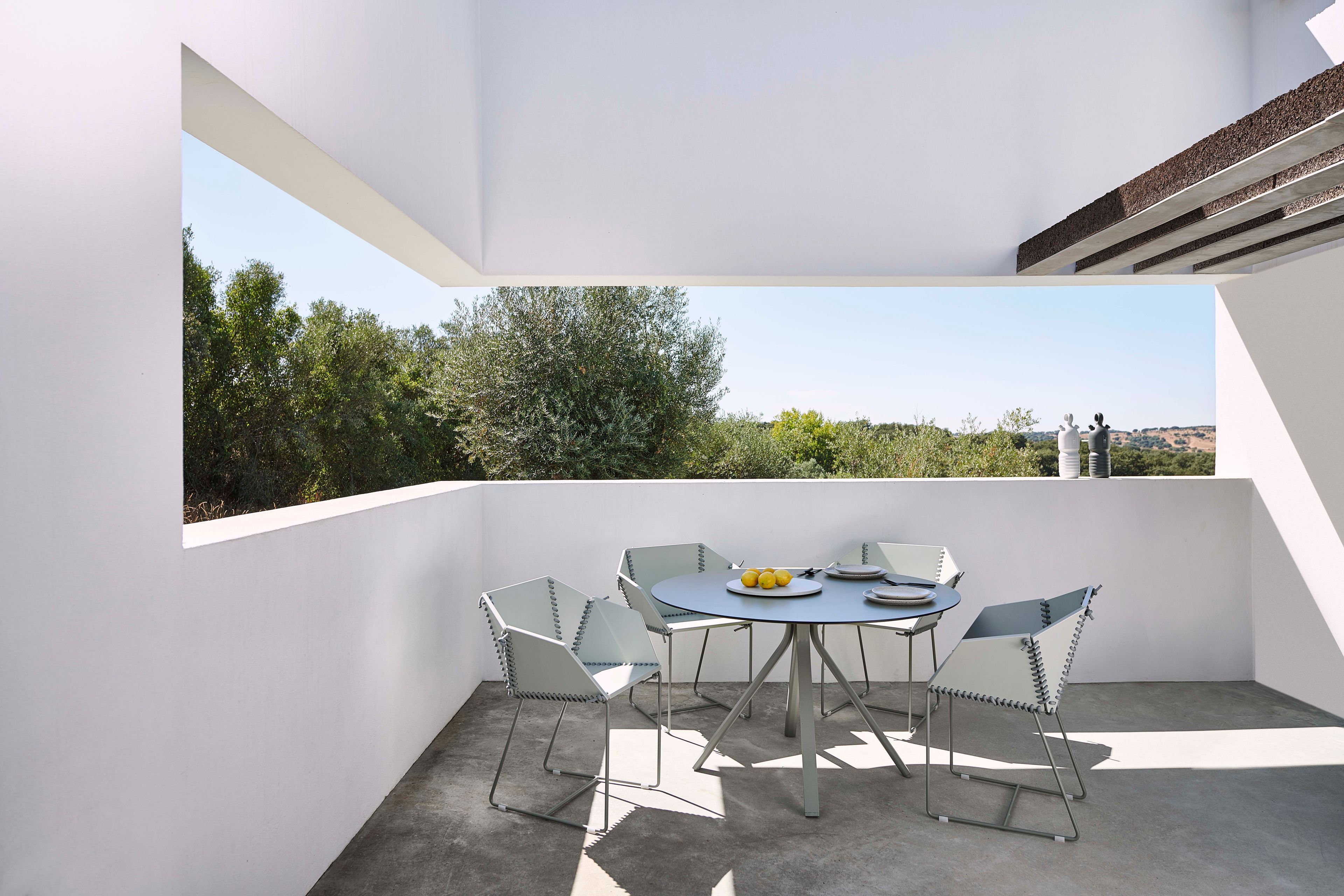 Полиэстер сани сад стул с подлокотниками GANDIABLASCO ARCH-00070846 - Вид №3