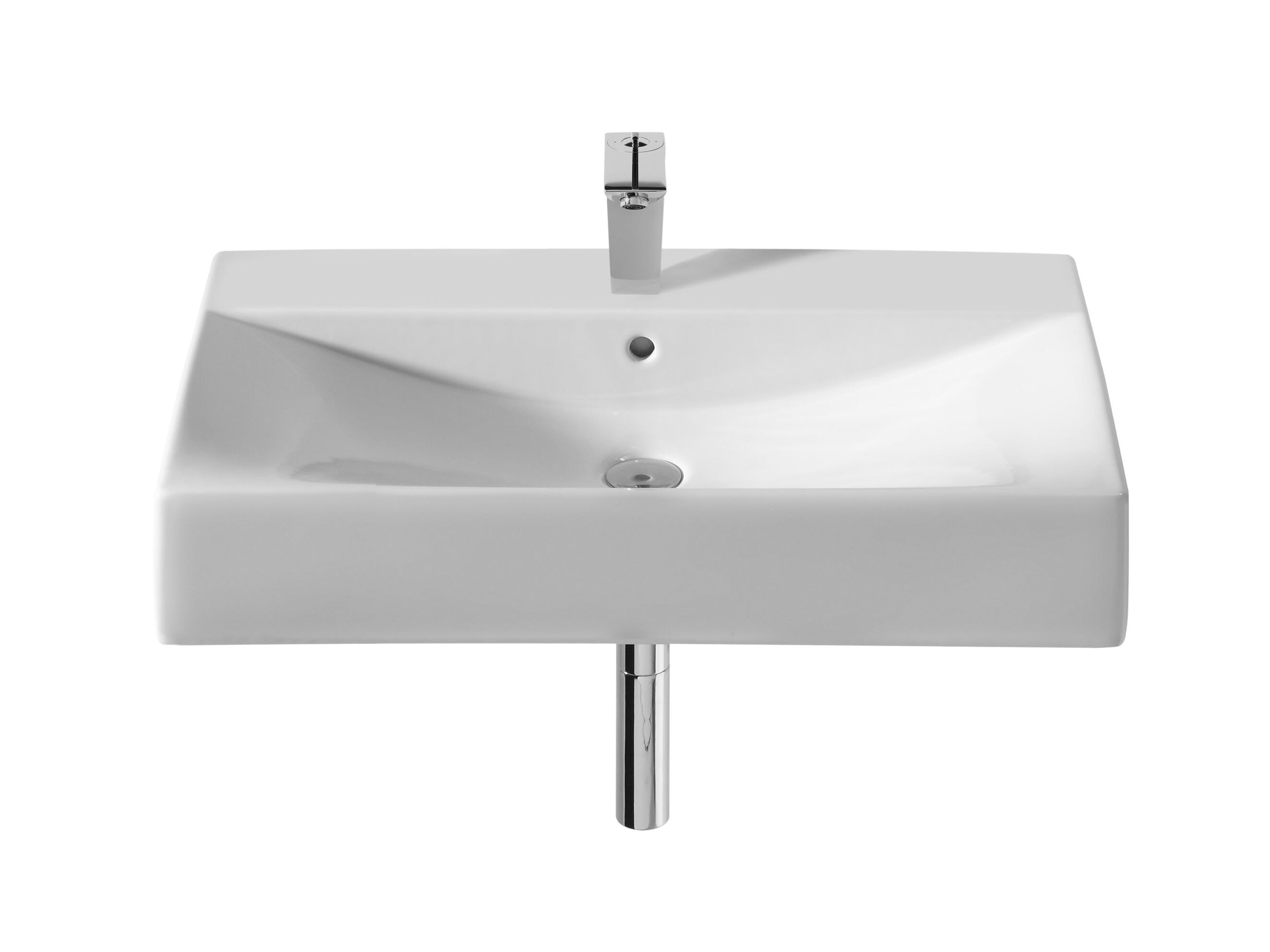 Прямоугольная фарфоровая раковина с переливом Roca DIVERTA 32711 ARCH-00130464