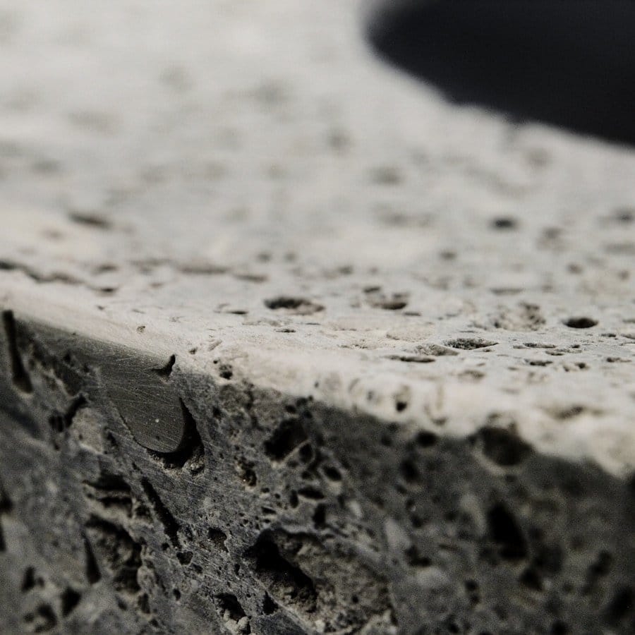 Круглый отдельно стоящий умывальник из натурального камня Antoniolupi жидкая душа ARCH-00026533 - Вид №3