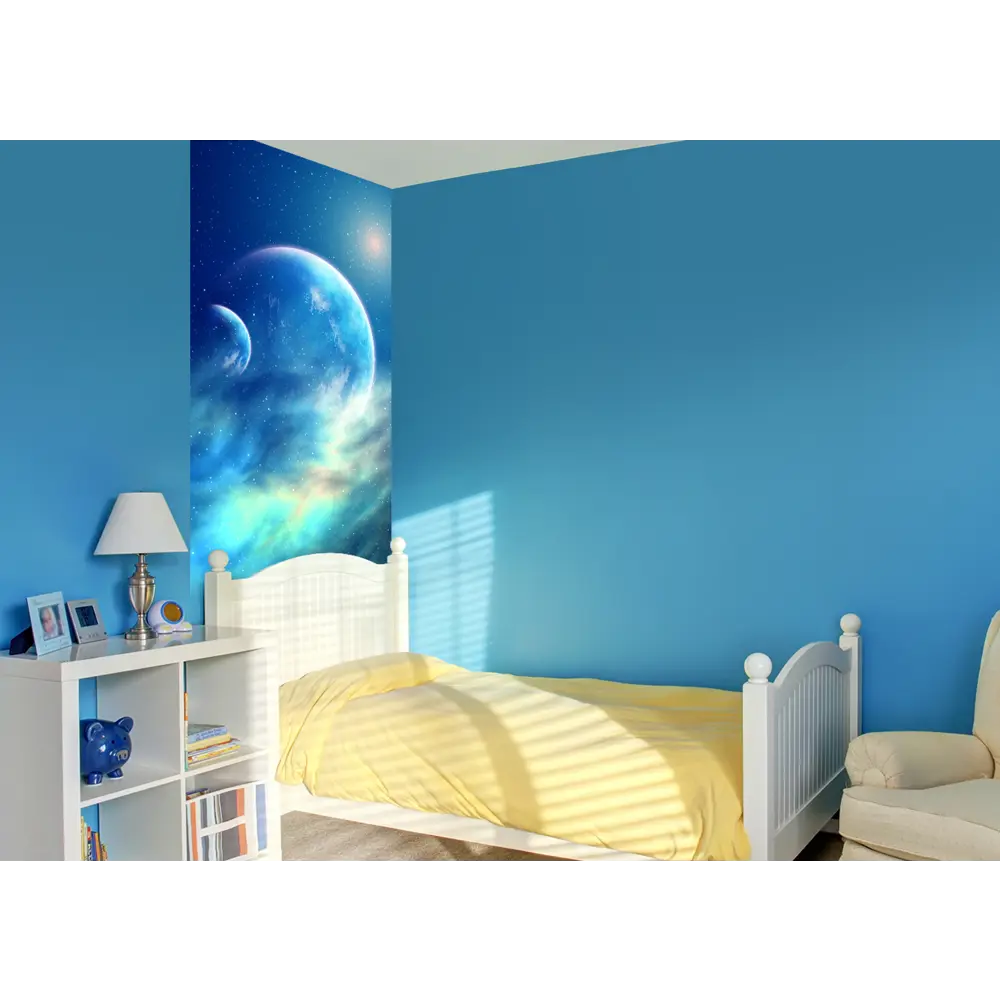 Фотообои «Две планеты» флизелиновые 100x200 см 25037 МОСКОВСКАЯ ОБОЙНАЯ ФАБРИКА Malex factory STLM-2057742 - Вид №1