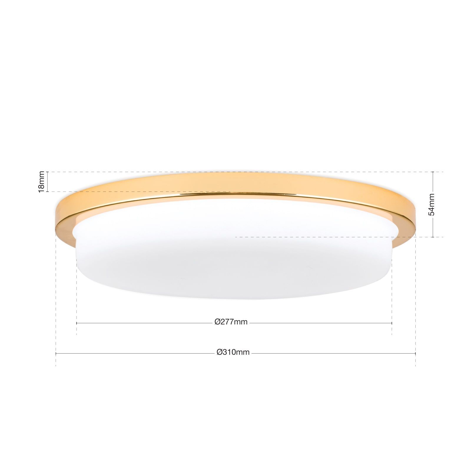 Стеклянный светодиодный потолочный светильник Orion Lerox ARCH-00076009 - Вид №126