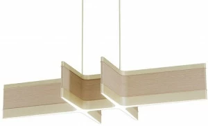 Paolo Castelli Светодиодный подвесной светильник из ясеня и металла Astra