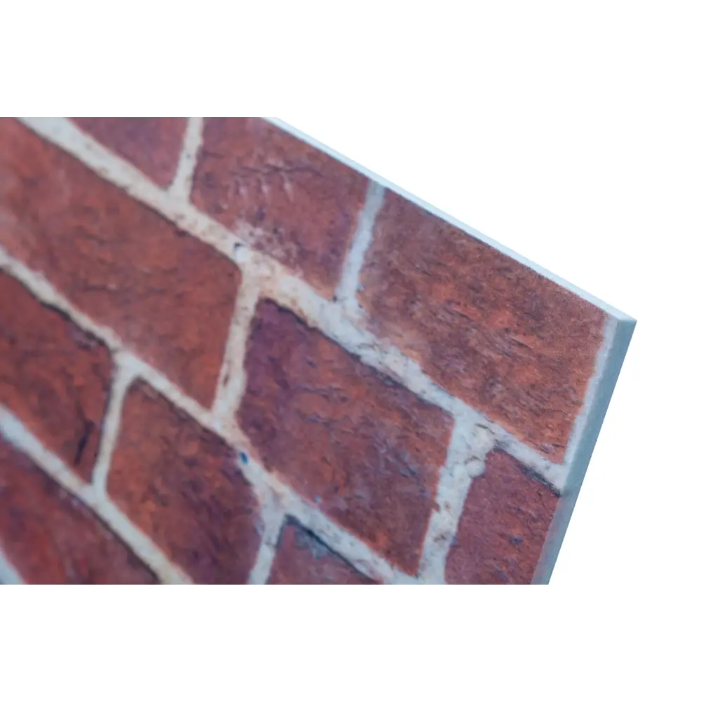 Панель полиэстеровая 9мм 600х400 мм цвет красный кирпич РСП STLM-2032071 - Вид №2