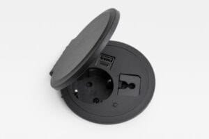 Круглый стол с регулируемой высотой из окрашенного металла Mara Follow ARCH-00069137 - Вид №9