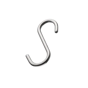 S-образный крюк Lemax 4 мм хром