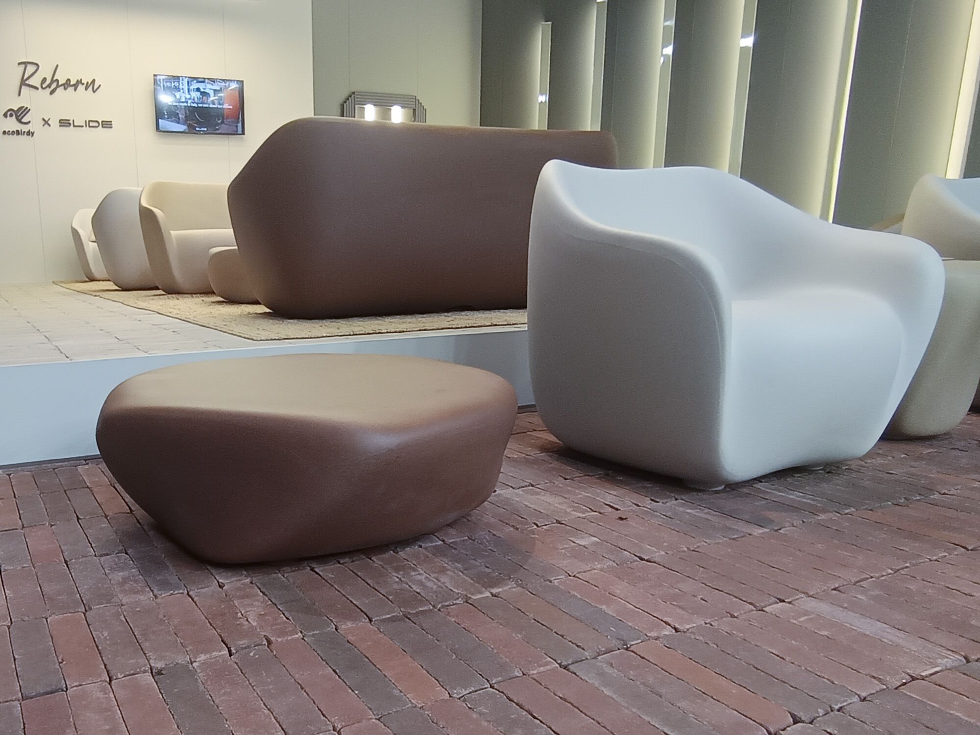 Полиэтиленовое садовое кресло с подлокотниками SLIDE Reborn ARCH-00072588 - Вид №7