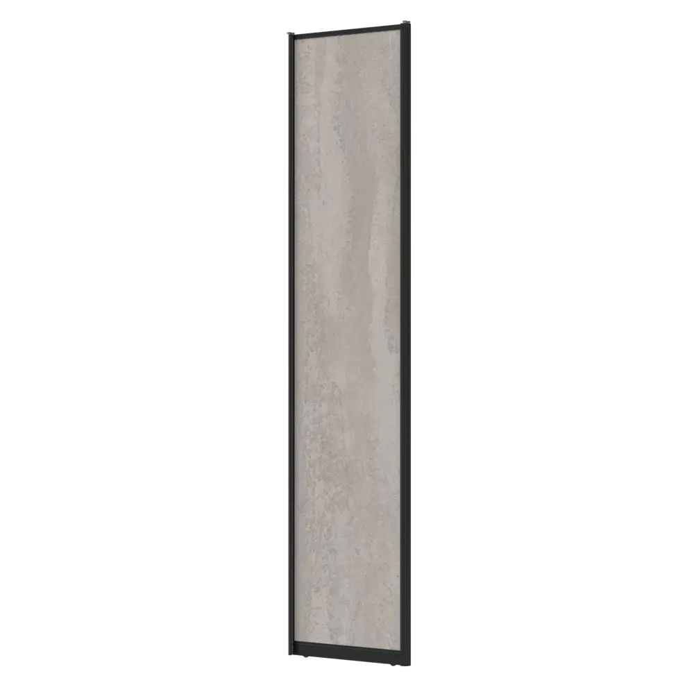 Дверь-купе KONSENSA 244.5x60.4 см МДФ цвет бетон профиль черный STLM-2164913 - Вид №2