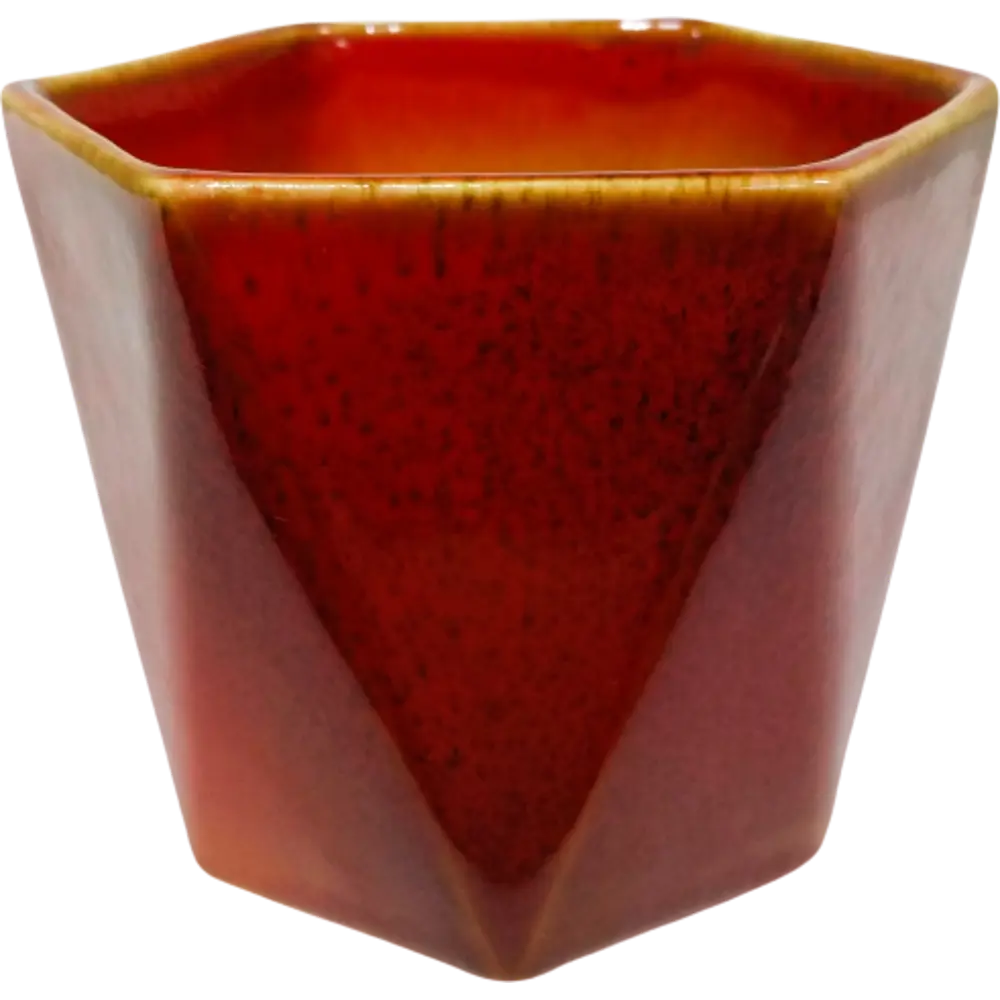 Кактусник 9x10x9 см v0.49 л керамика красный 83104748 STLM-2156690 Santreyd