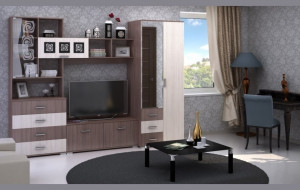 59423C Модульная гостиная Рошель, композиция 4 Vivat-мебель