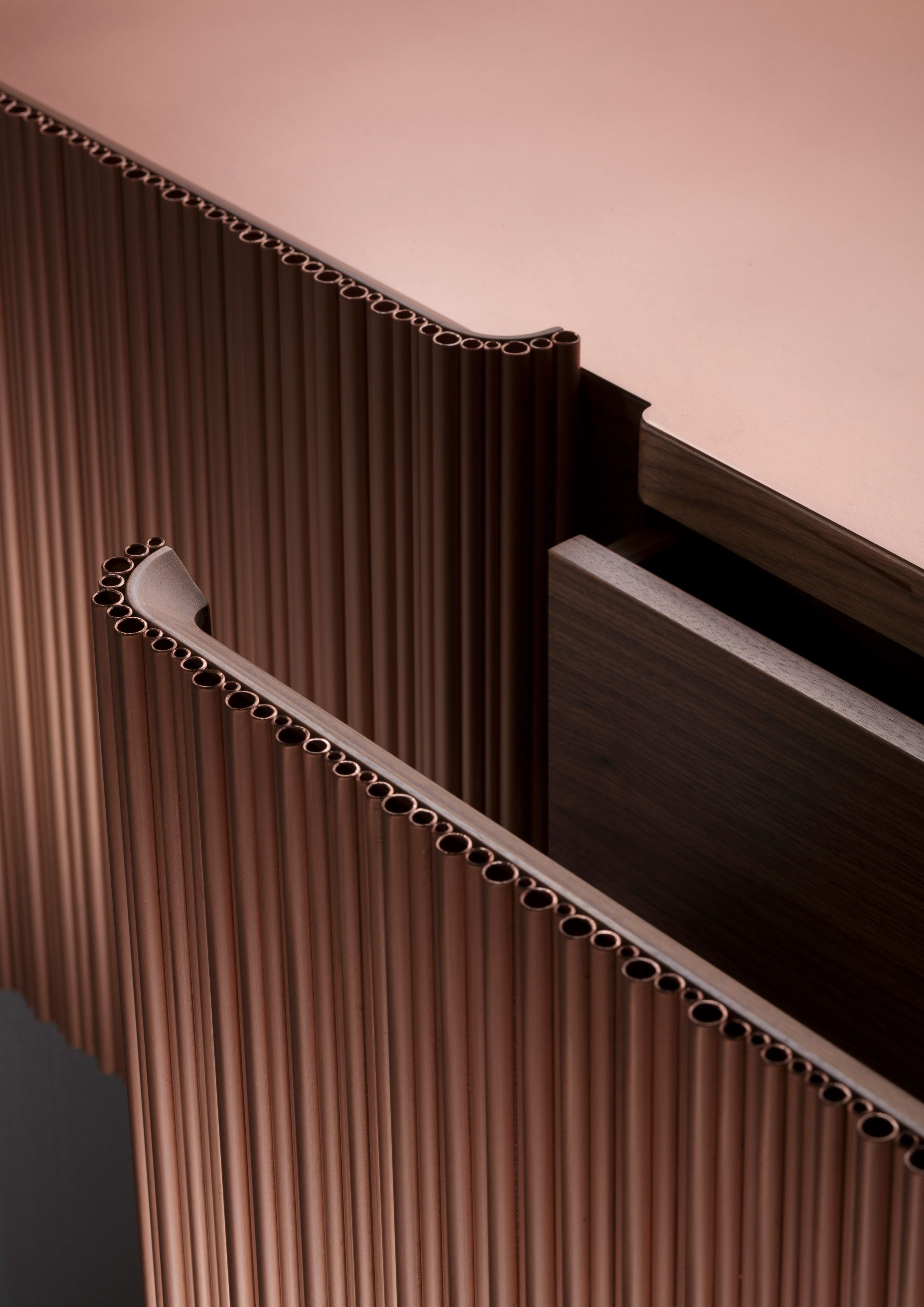 Металлический подвесной шкаф с распашными дверями DE CASTELLI Canneto ARCH-00114663 - Вид №3