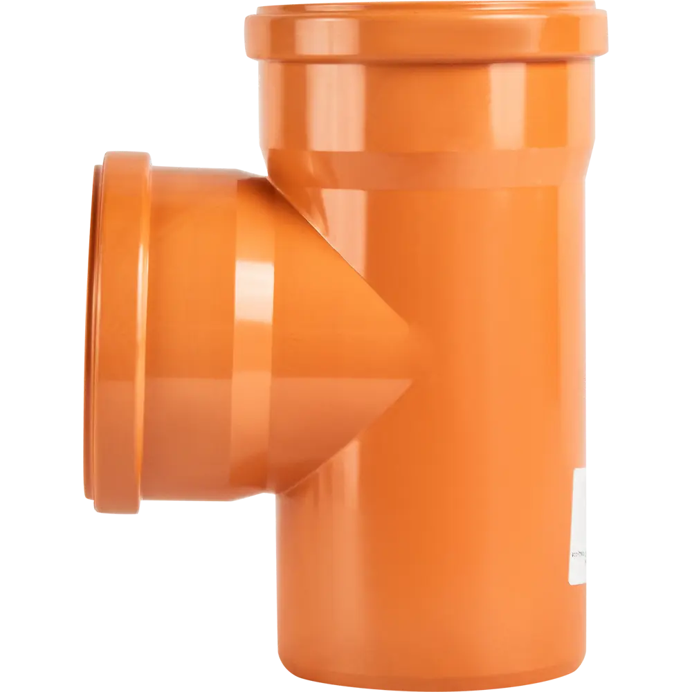 Тройник Хемкор d110 мм 87° пластиковый для наружной канализации STLM-2043501 - Вид №1