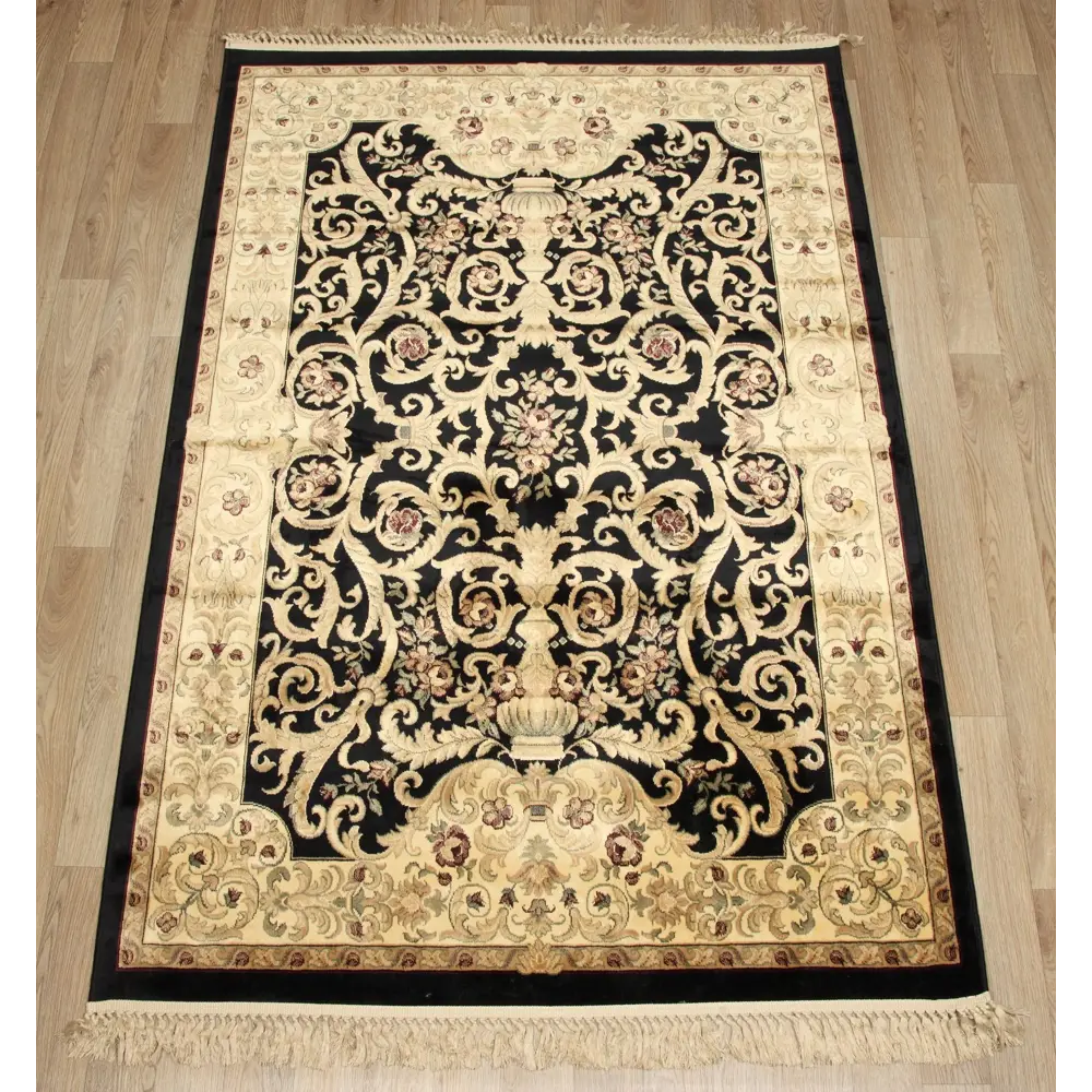 Ковер вискоза Beluchi 200/3767 100х140 см цвет черный RAGOLLE STLM-2175909 - Вид №2