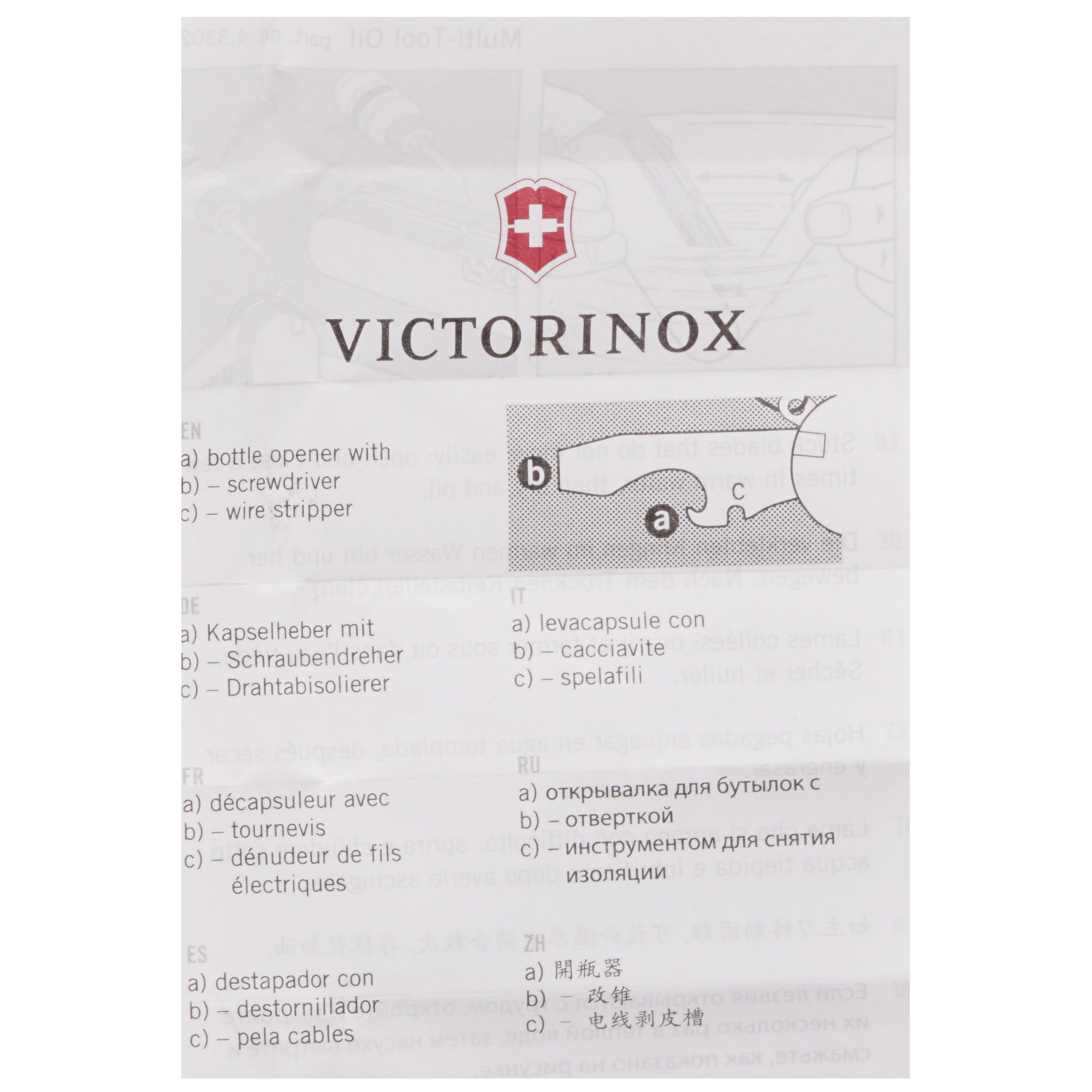 Швейцарский нож Victorinox Huntsman (1.3713) 5309767 STDN-0079765 - Вид №6