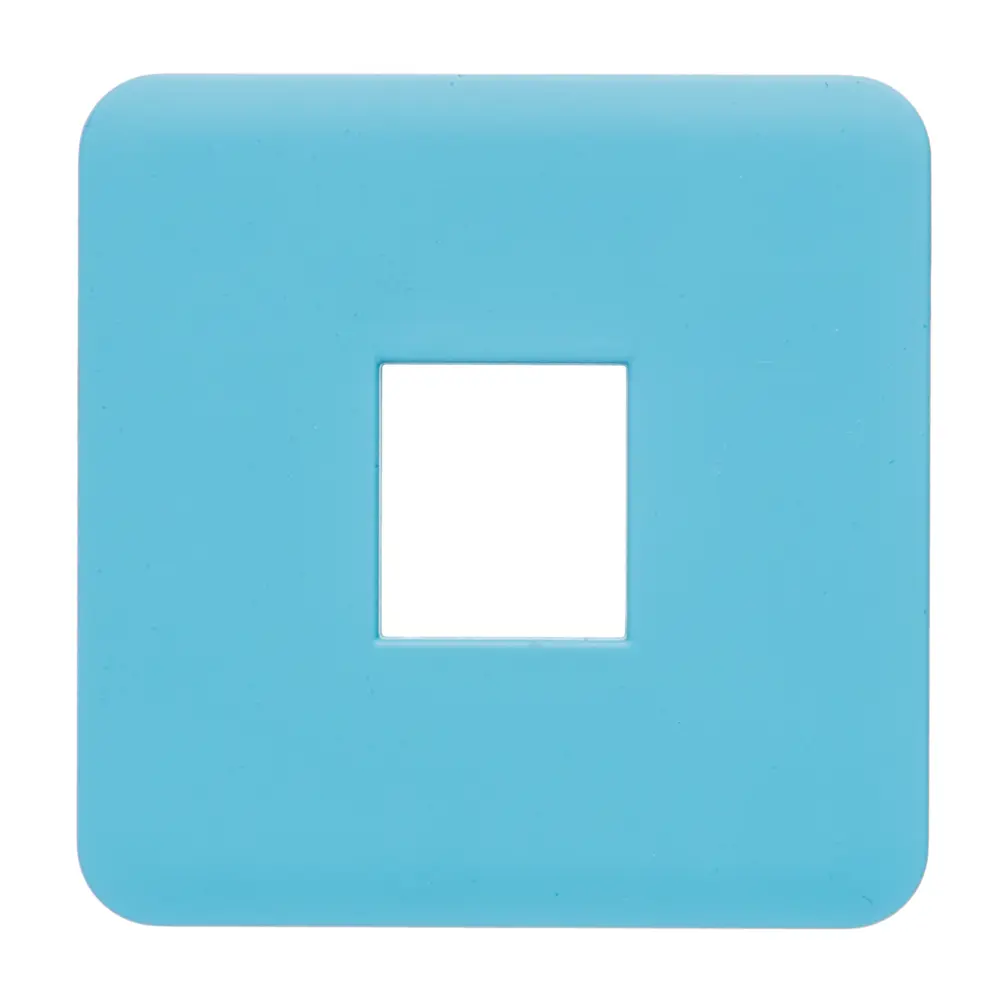 Накладка для телефонной розетки Lexman Cosy RJ11-12-45, цвет бирюзовый STLM-2125883