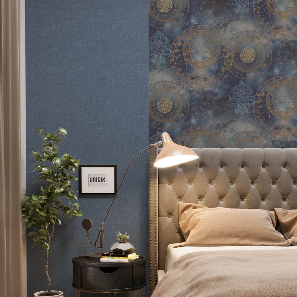 Обои флизелиновые Home Color Zodiac синие 1.06 м HC71450-66 STLM-2196175 - Вид №2