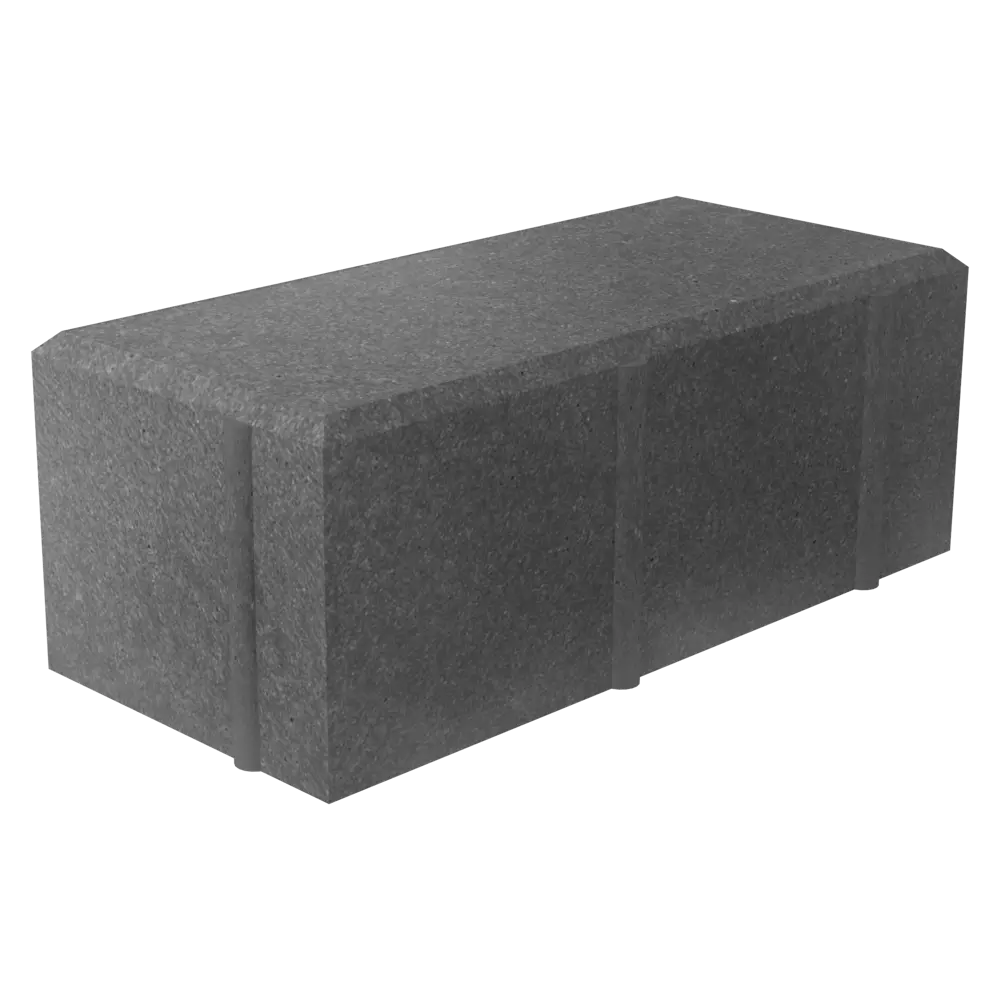 Тротуарная плитка Кирпичик 200x100x60 мм серый Santreyd STLM-2191755