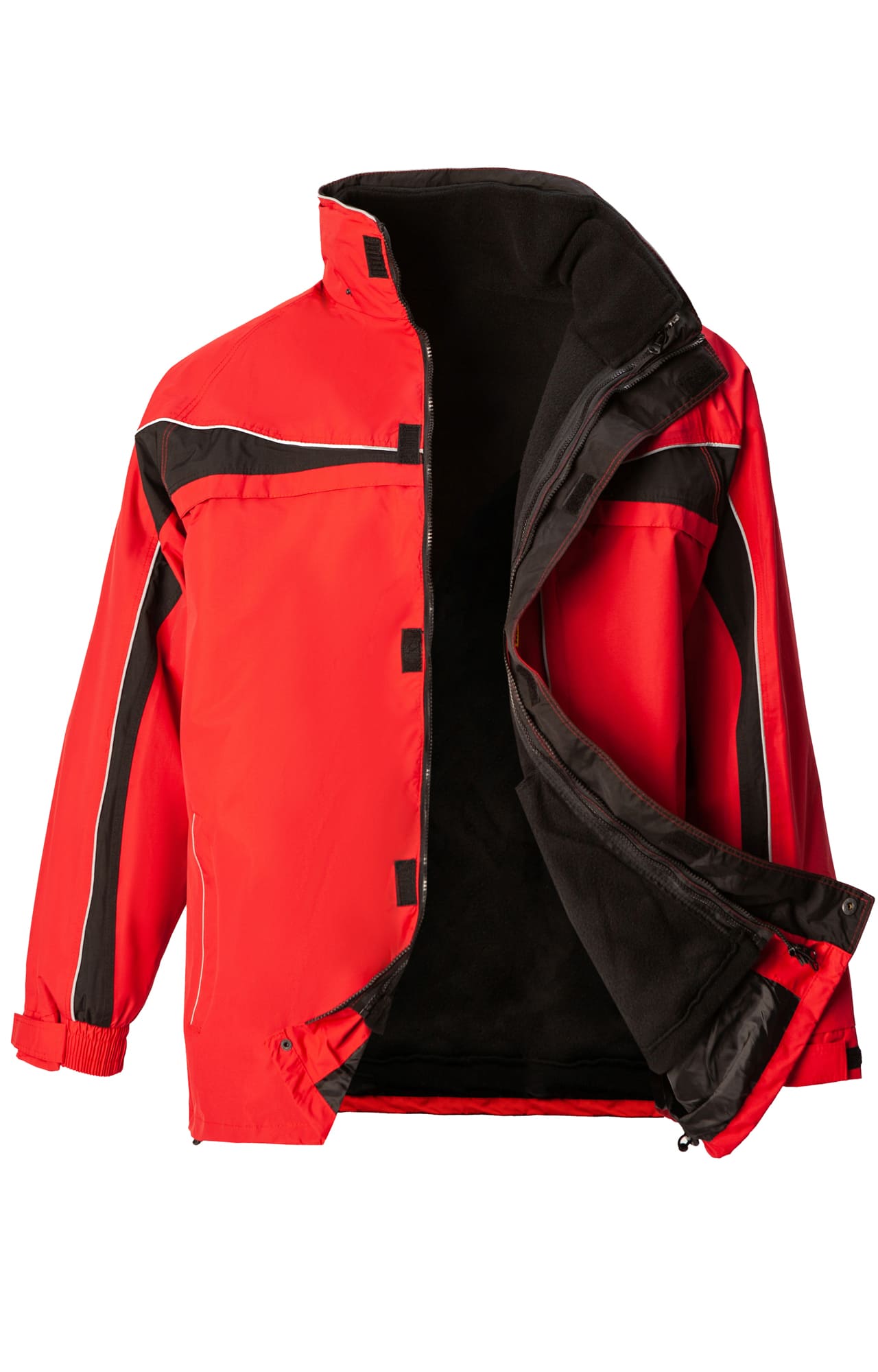 61343 Куртка "Норд" красно-черная  Зимняя спецодежда  размер XXXL(60-62)  - Вид №3