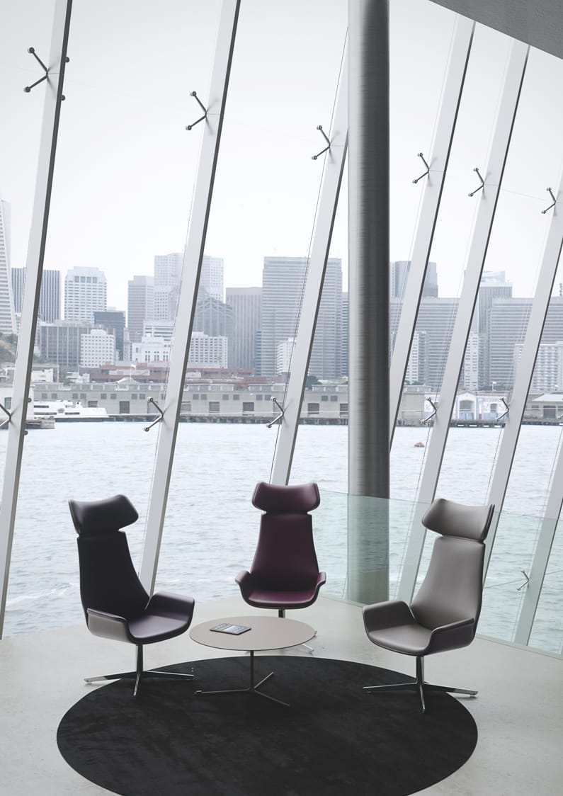 Кресло на насесте с высокой спинкой Kastel Kriteria ARCH-00047323 - Вид №1