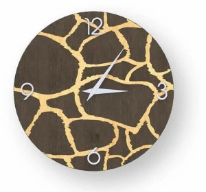 LIGNIS® Настенные часы из инкрустированного дерева Dolcevita animalier 10.011 / 10.089