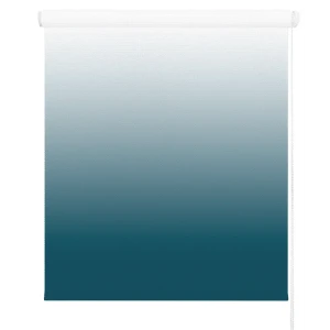 Штора рулонная Градиент 120x170 см цвет сине-белый