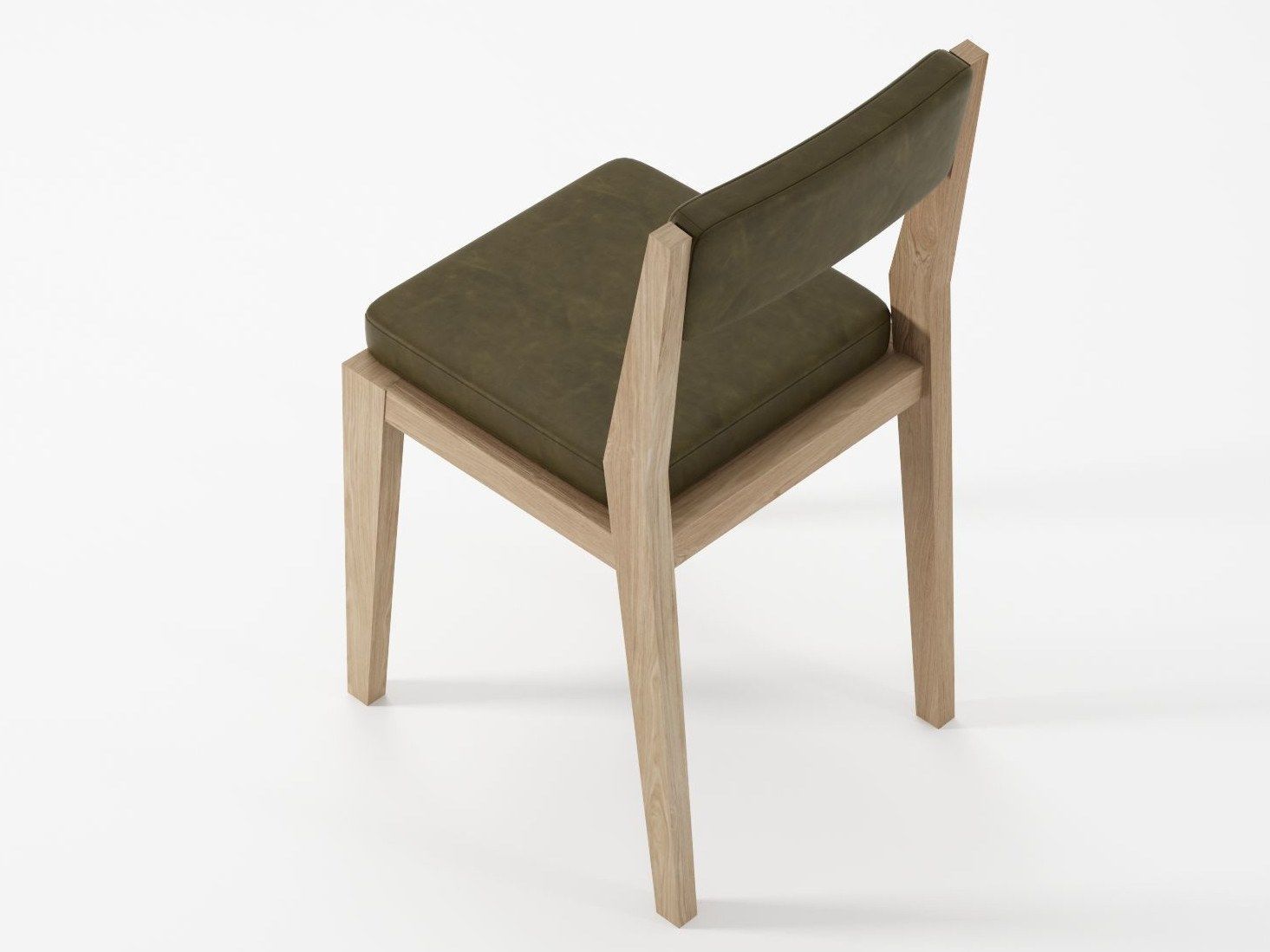 Мягкий стул для ресторана из массива дерева KARPENTER Nouveau Bistro ARCH-00008818 - Вид №10