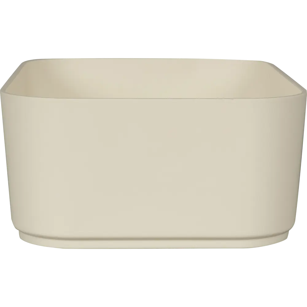 Ёмкость малая Berossi 15x5x11 см, пластик, цвет слоновая кость STLM-2093389 - Вид №2
