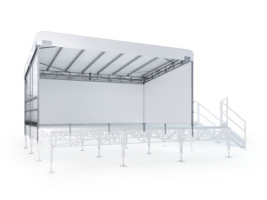 Стальная крышка для наружных мероприятий