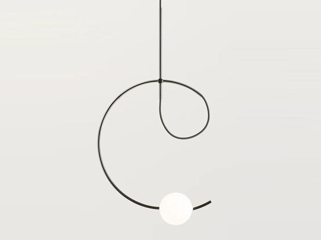 Стеклянный светодиодный подвесной светильник Estiluz Loop ARCH-00076514