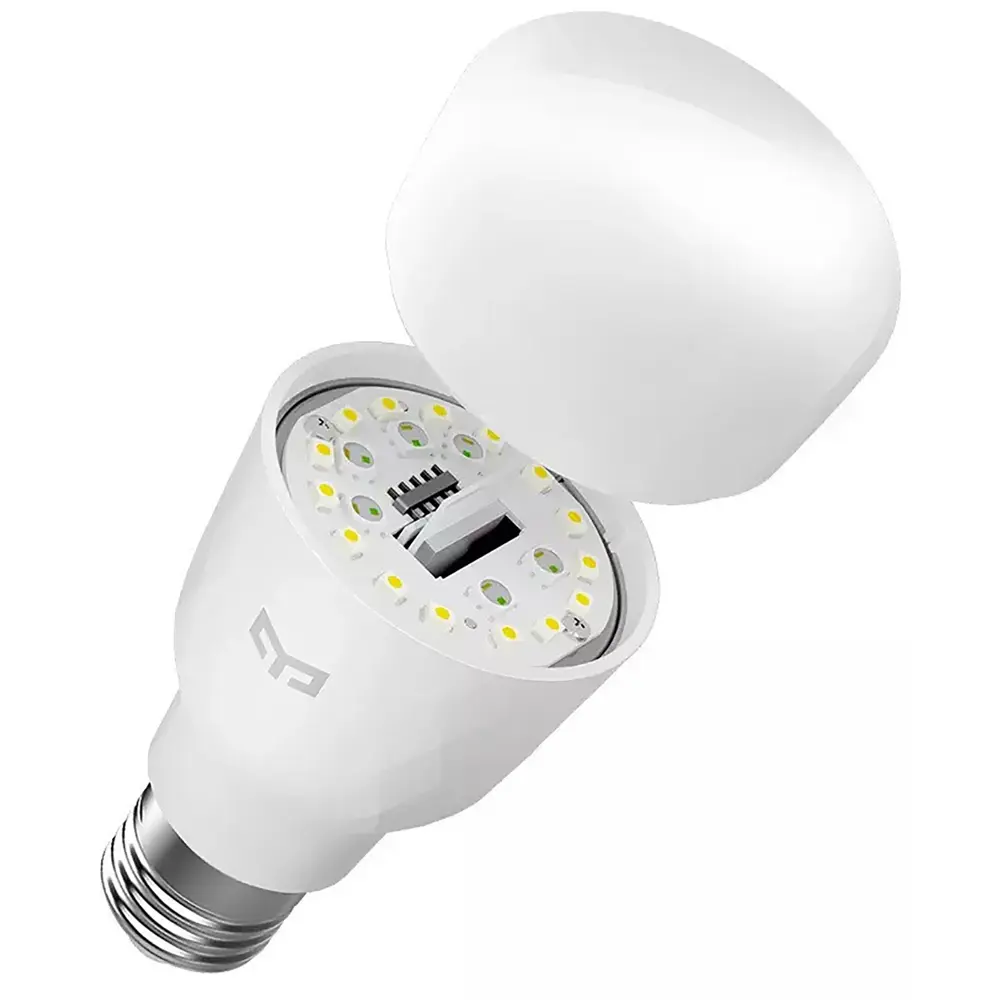 Лампа умная светодиодная Yeelight YLDP13YL E27 220 В 8.5 Вт груша матовая 800 лм, изменяемый цвет света RGB, для диммера STLM-2198268 - Вид №3