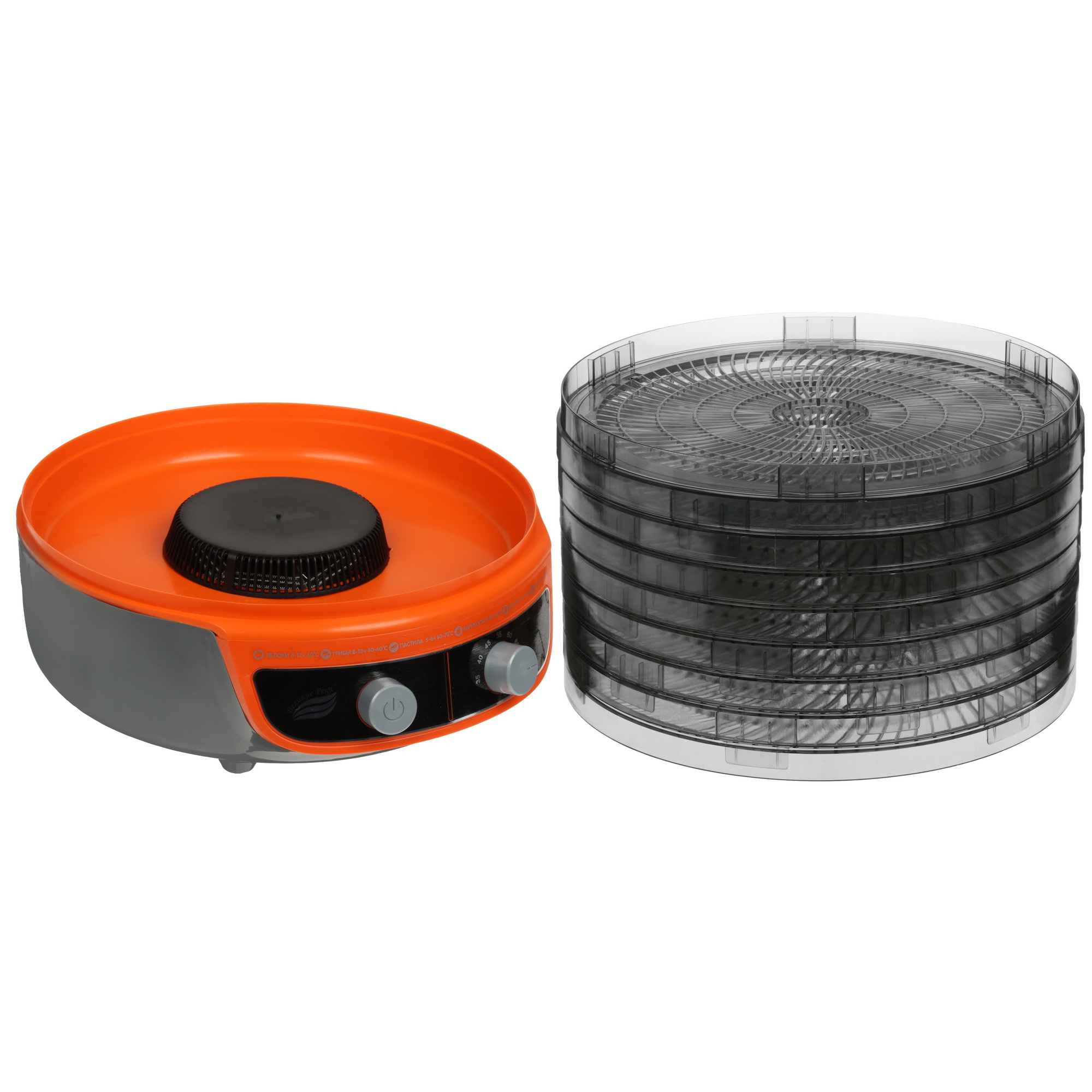 5358023 Сушилка для овощей и фруктов Великие Реки Волга-9 серый STDN-0134105 - Вид №4