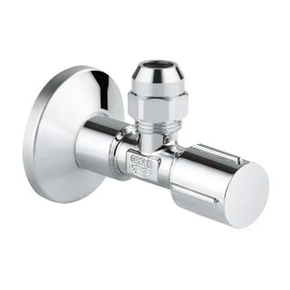 Вентиль запорный Grohe DN15 PN10 1/2"x3/8" НР ручка барашек латунь STLM-2192511 - Вид №3