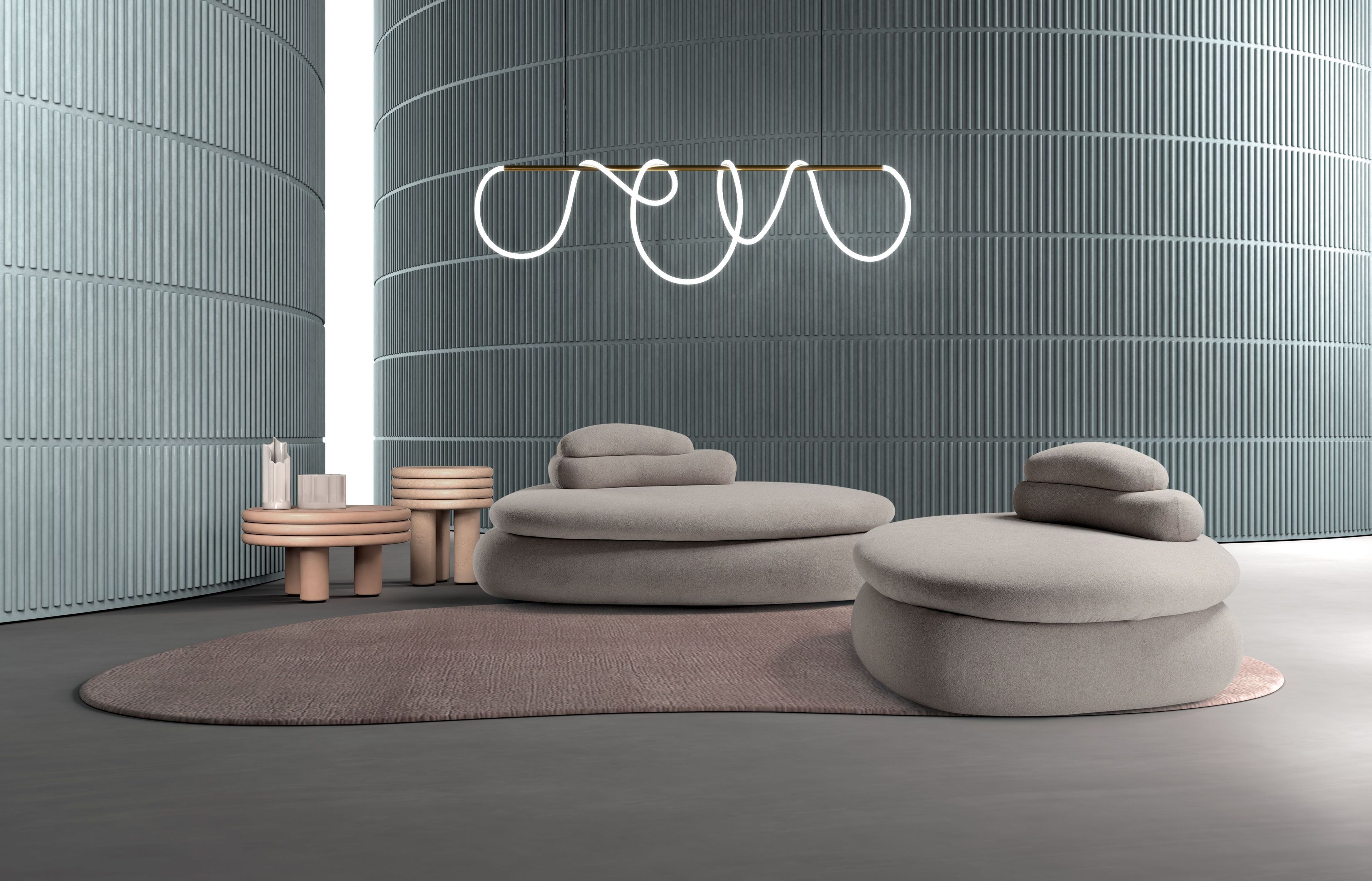 Одноместный диван-кровать из ткани Dienne Salotti Views ARCH-00069224 - Вид №9