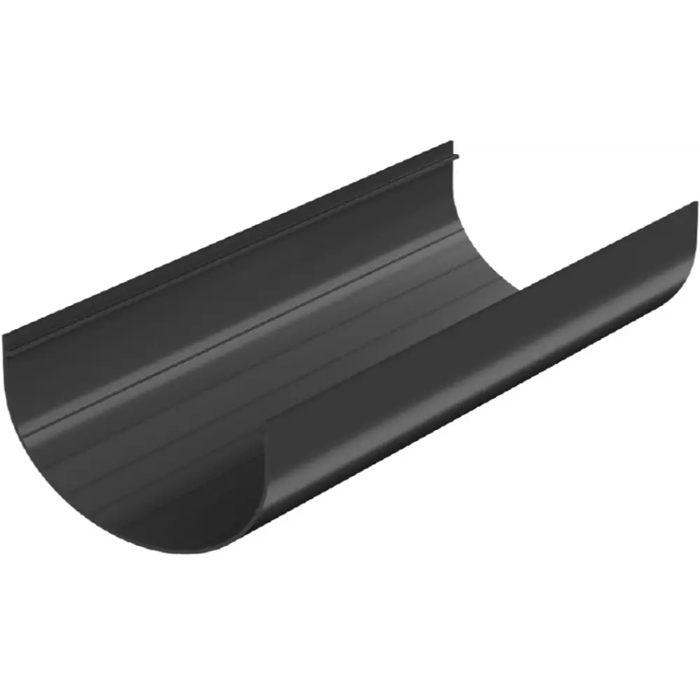 Желоб водосточный Технониколь Оптима 120 мм 2 м цвет черный STLM-2096350