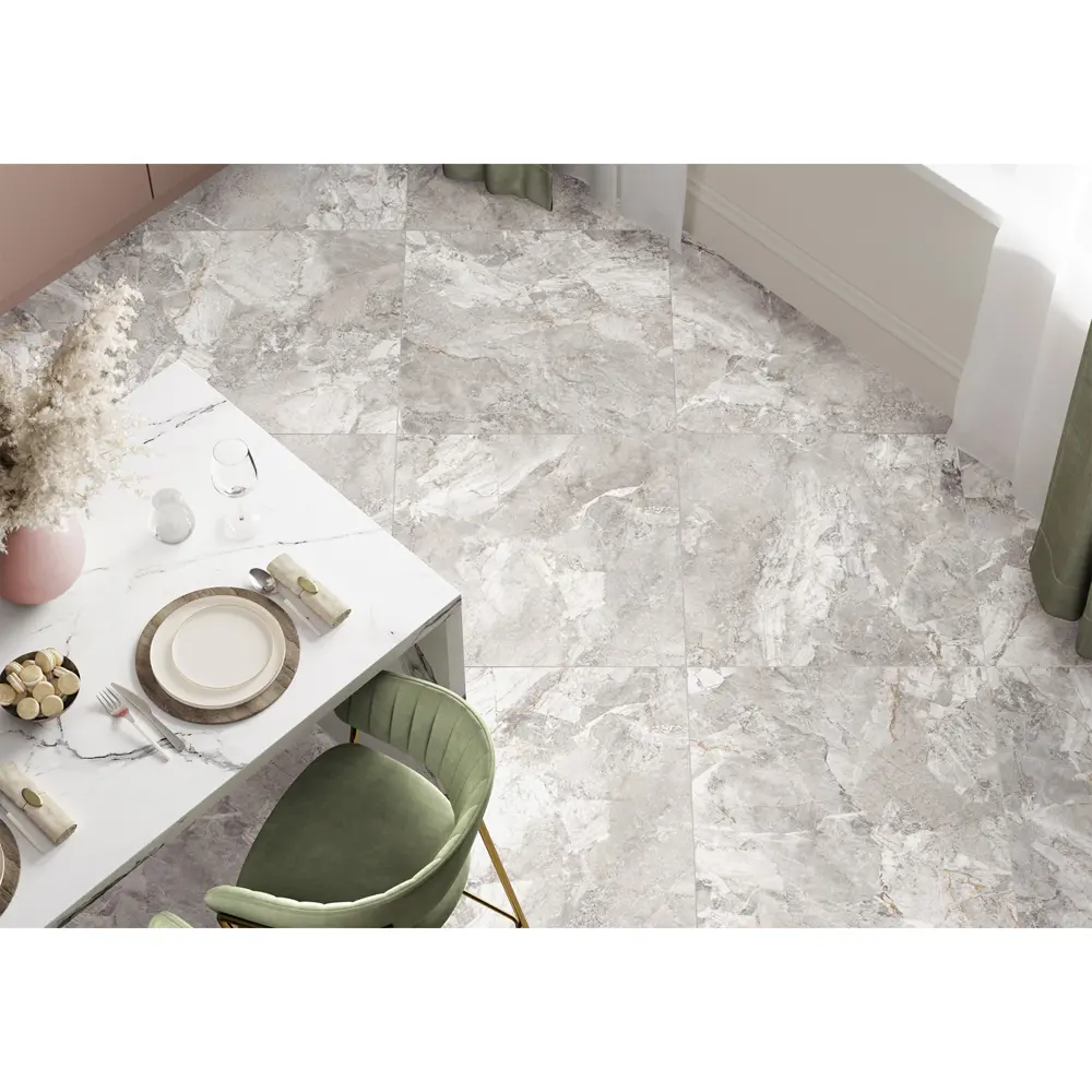 Глазурованный керамогранит Alma Ceramica Landstone 40 60x60 см 1.8 м2 матовый цвет бежевый STLM-2038687