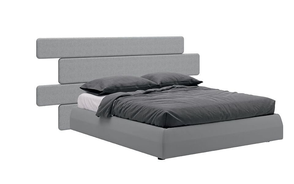 Двуспальная кровать из ткани с высоким изголовьем Febal Casa DESIRE ARCH-00123687 - Вид №1