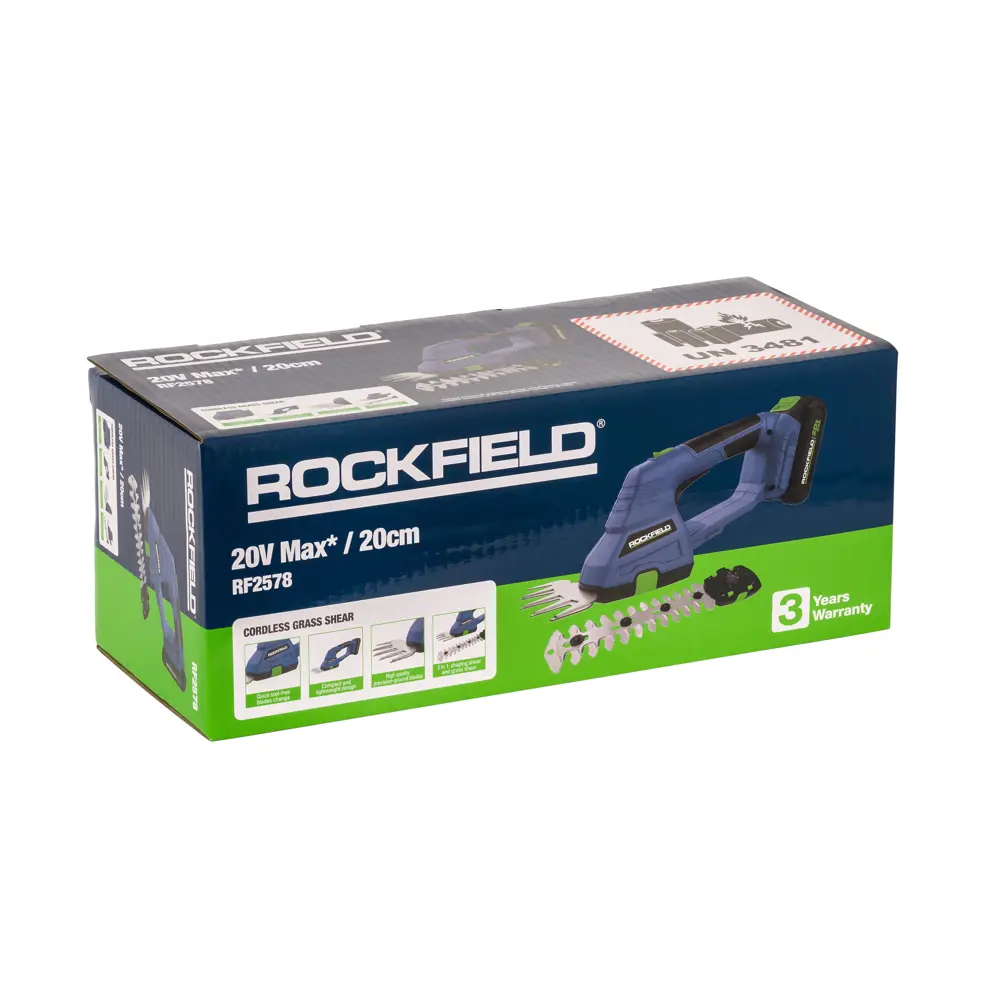 Аккумуляторные ножницы Rockfield RF2578 для сада и газона 89413579 STLM-1569896 - Вид №8