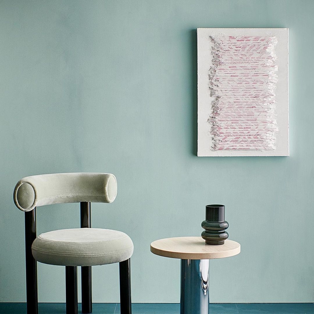 Тканевый мягкий металлический стул Tom Dixon Fat ARCH-00098983 - Вид №9