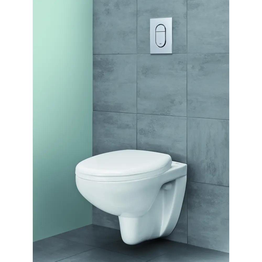 Комплект инсталляция Grohe Solido 5в1 39418000 с унитазом безободковым и кнопкой STLM-2140308 - Вид №10
