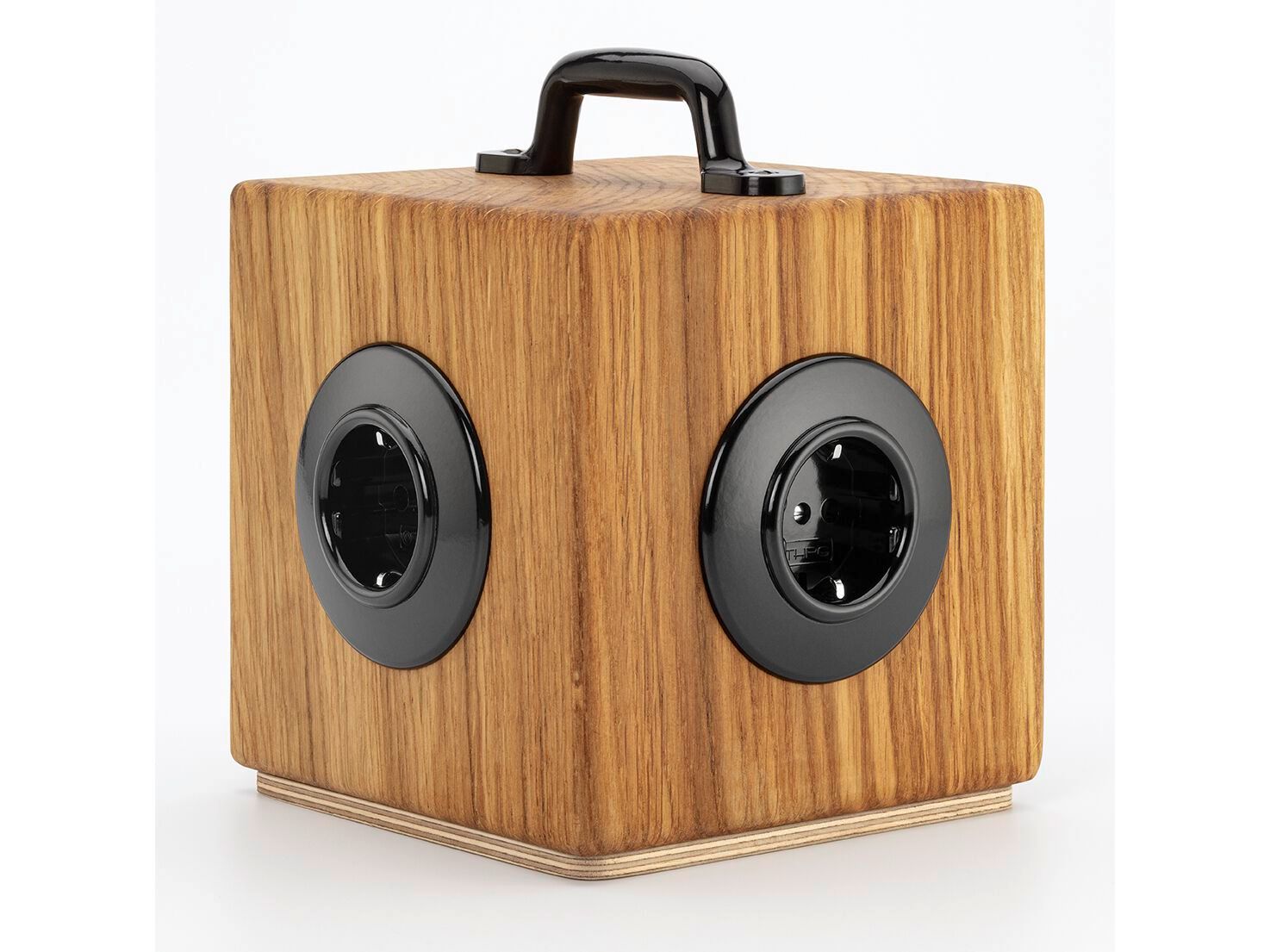 Дубовая электрическая розетка THPG POWER BLOCK ARCH-00016005