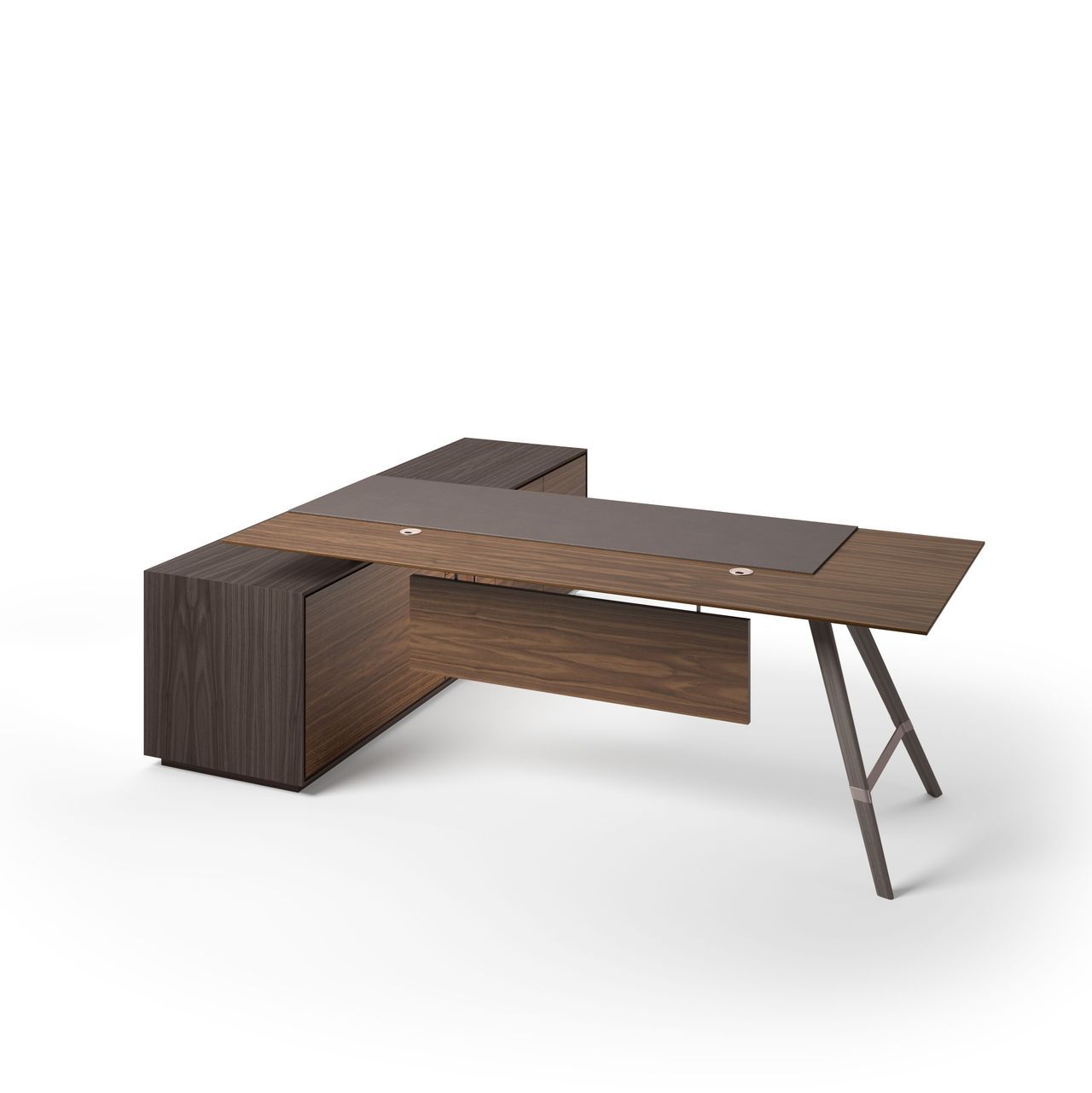 Деревянный исполнительный стол с ящиками Hurtado Evolution ARCH-00124651 - Вид №1