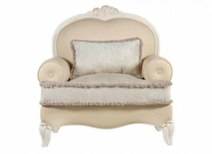 Arrediorg.it® Мягкое кожаное кресло с подлокотниками Florence R201-1 sofa