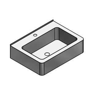 3-043.2  Раковины накладные Public Steel