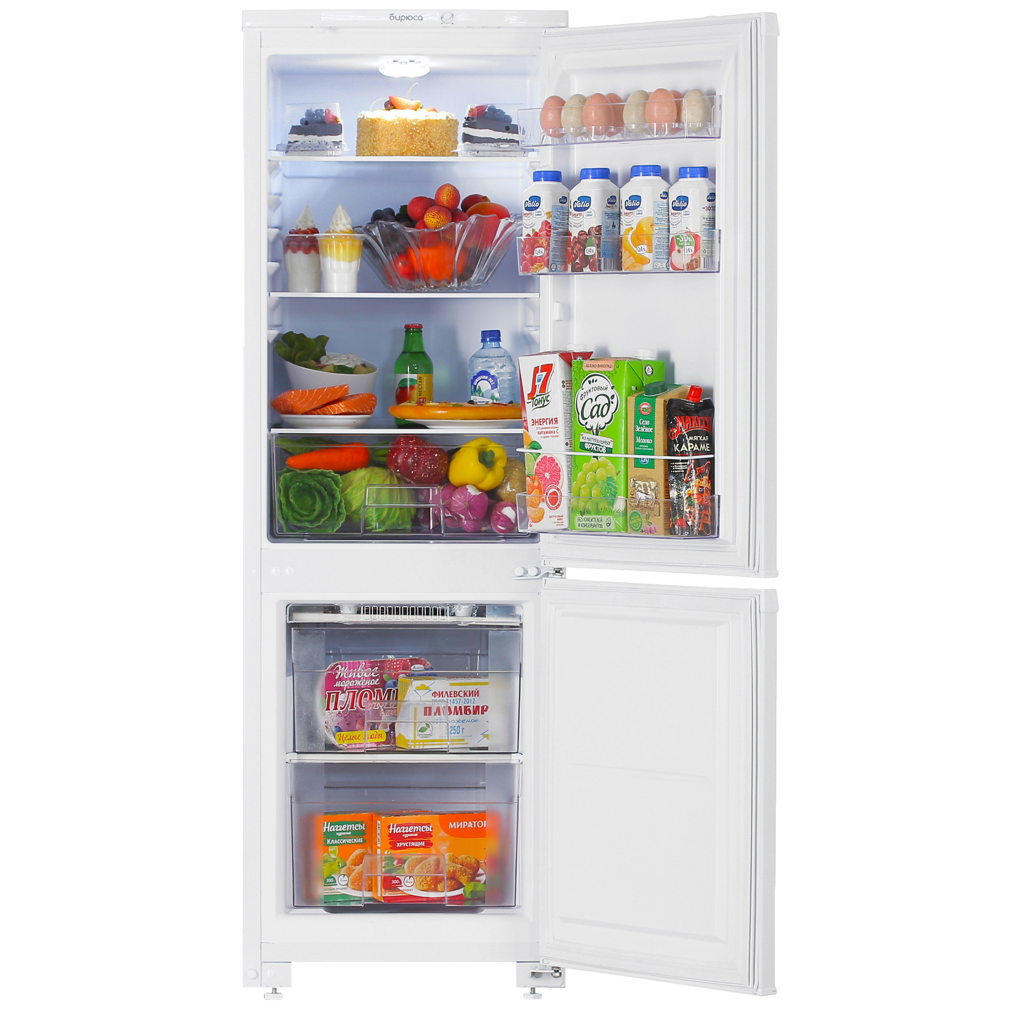 1052838 Холодильник с морозильником   Бирюса 118 белый STDN-0108569 - Вид №5