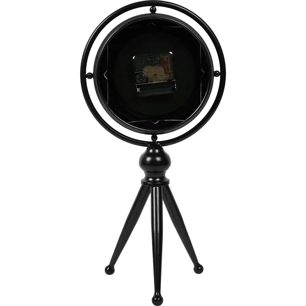 Часы настольные Dream River Прожектор YZ20428 круглые металл цвет черный бесшумные ø19.5 Осень STLM-2202819 - Вид №2